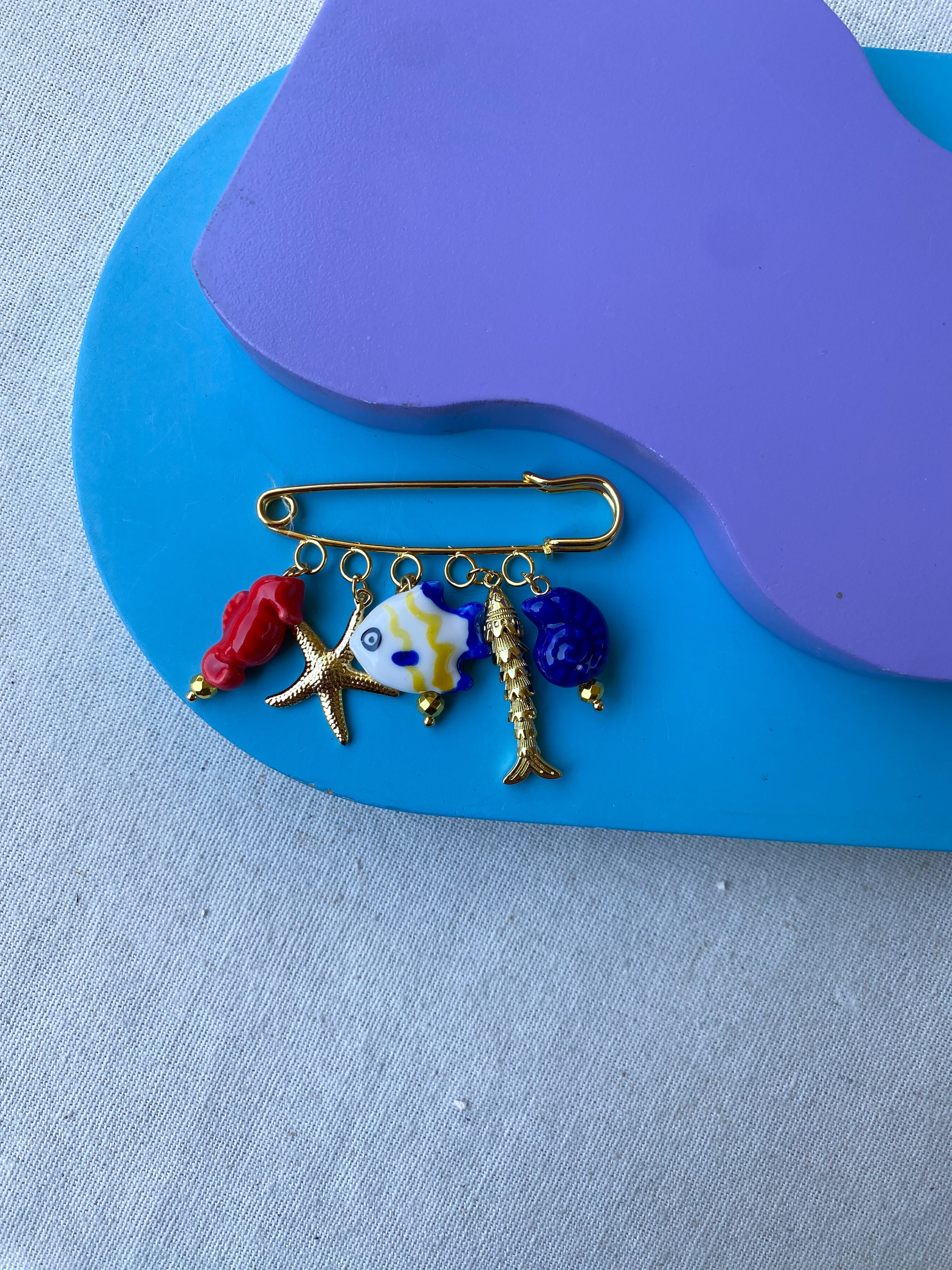 Coral Sea Brooch