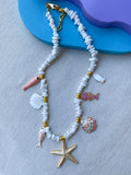 Coral Sea white Necklace