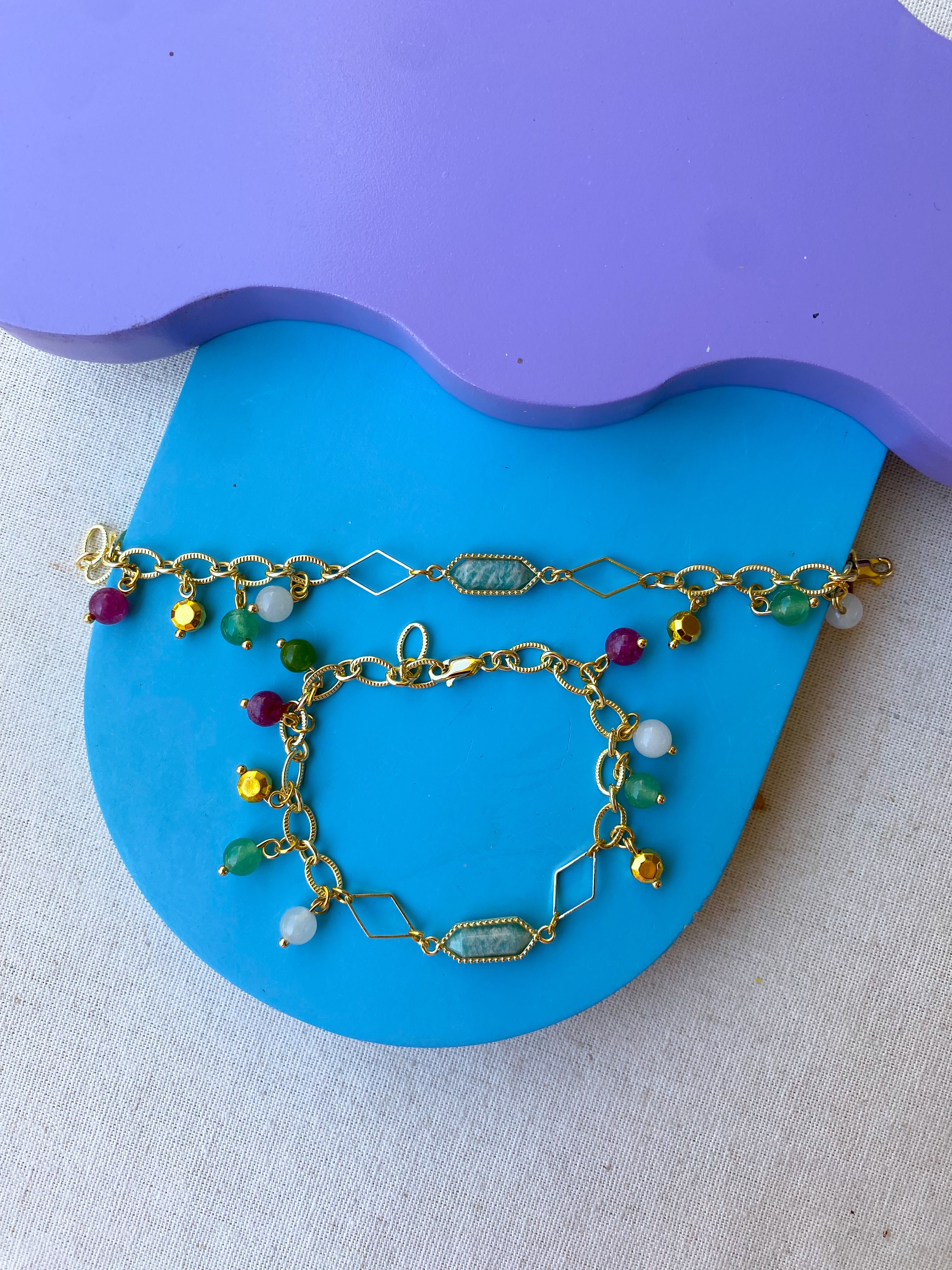 Diamond Mint X Grapes Bracelet