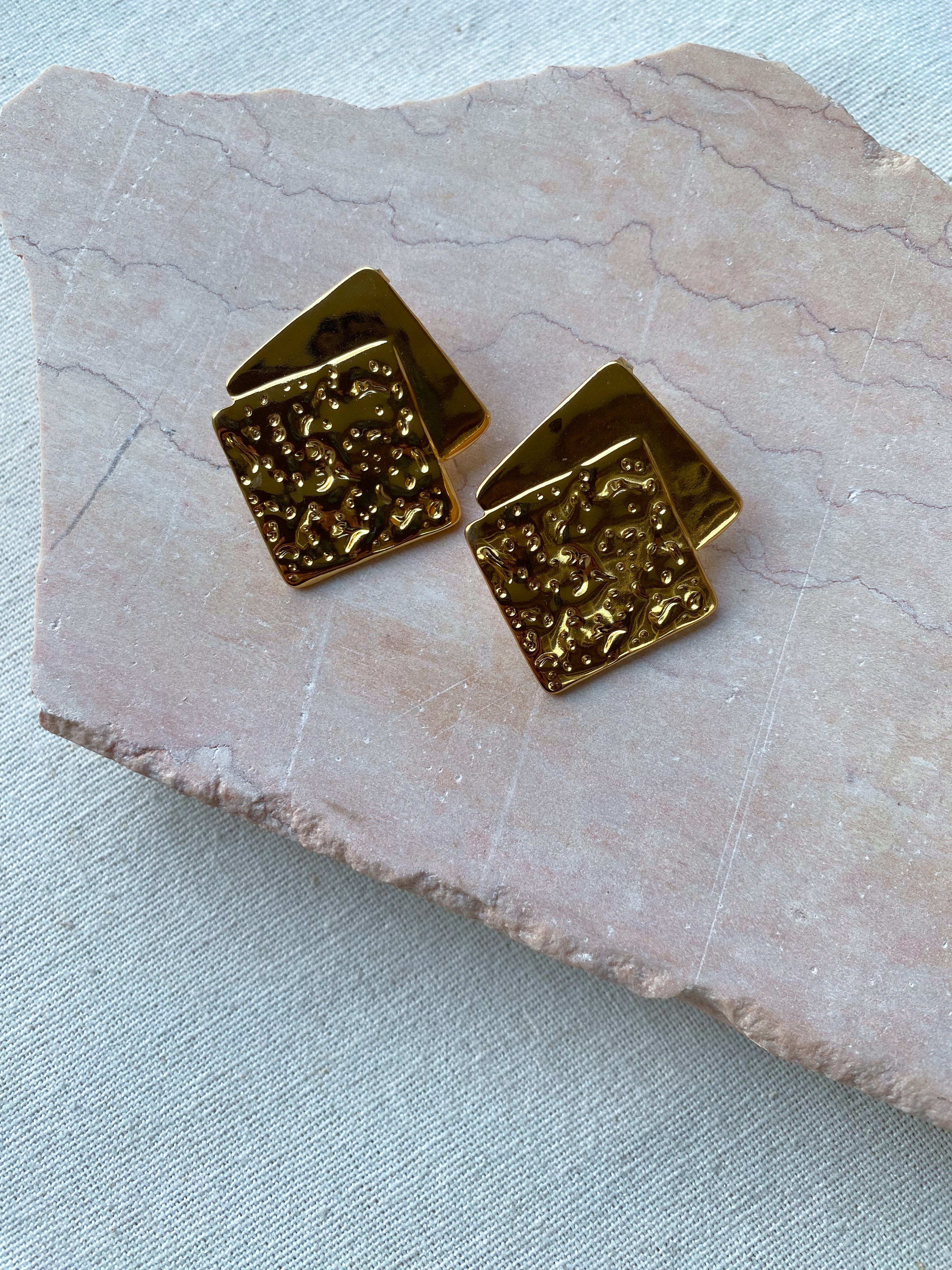 Earrings  square Shape
