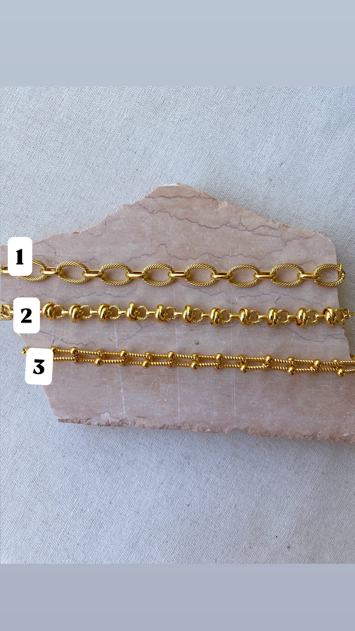 Golden Shapes Bracelet