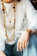 Moonstone Long Necklace
