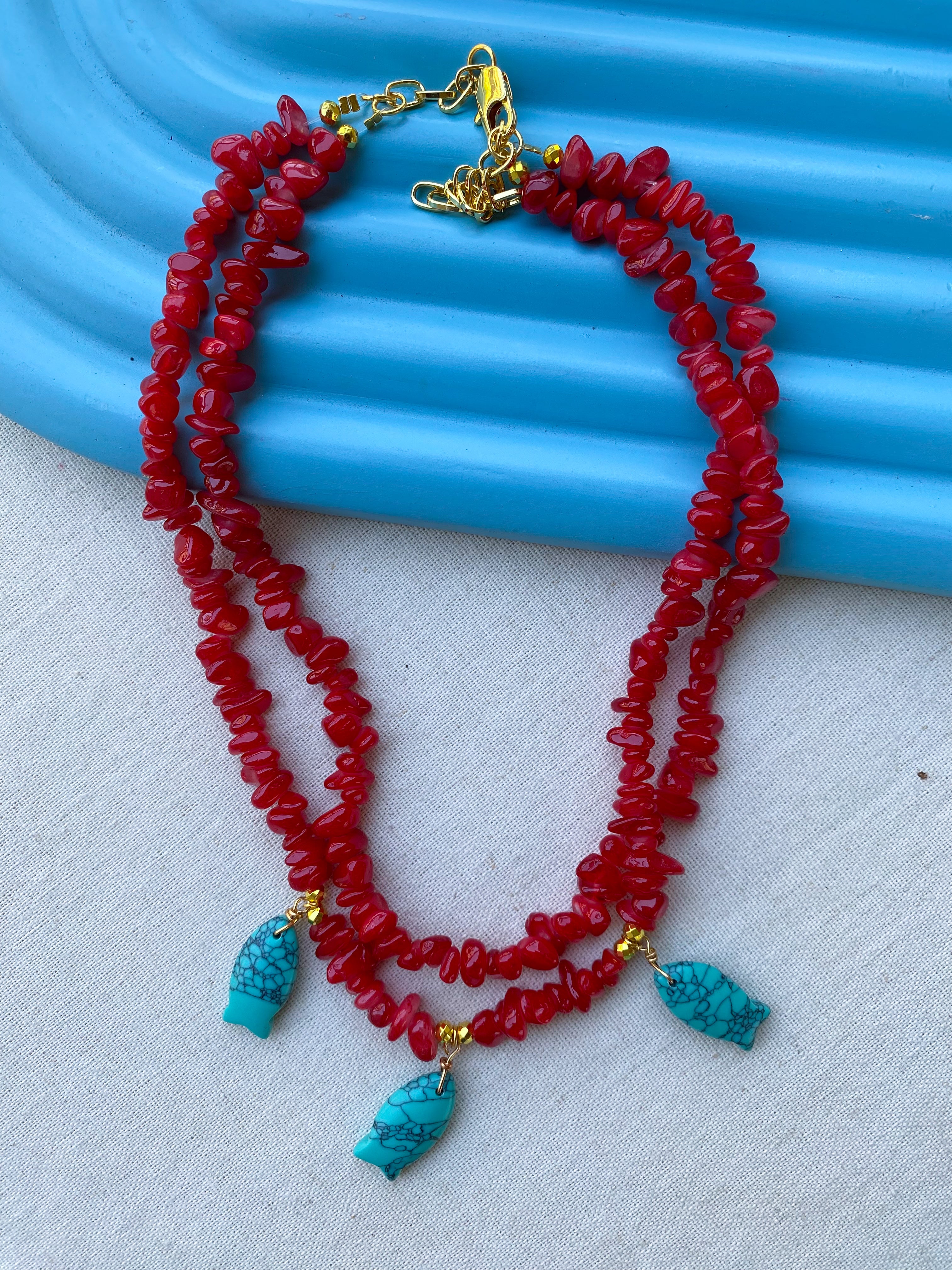 On Fire Necklace