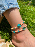 Peace Anklet