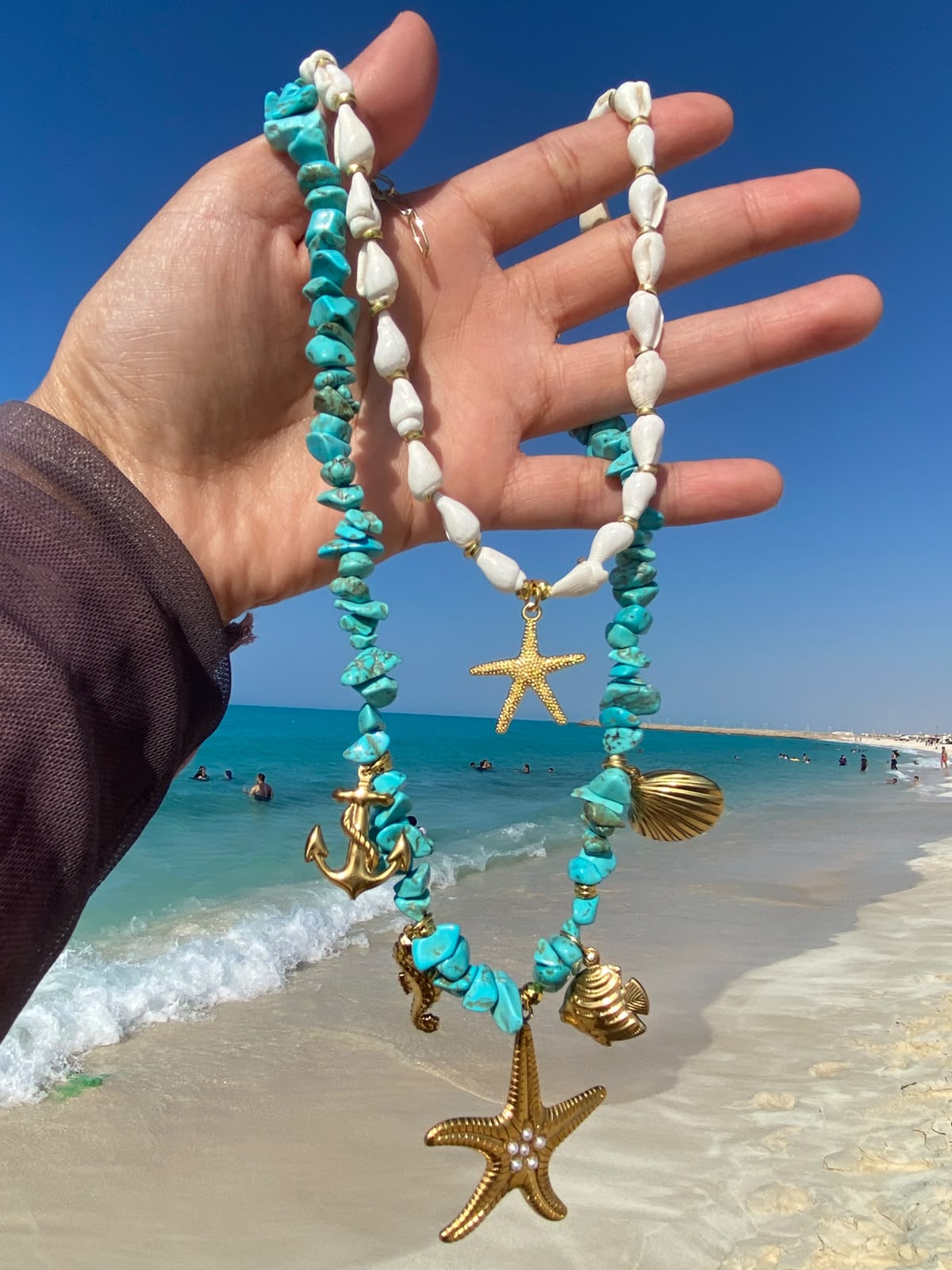 Seashell Star Necklace